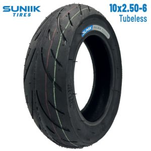 Cubierta Neumático 10×2,5-6 Cityroad Tubeless [Suniik]