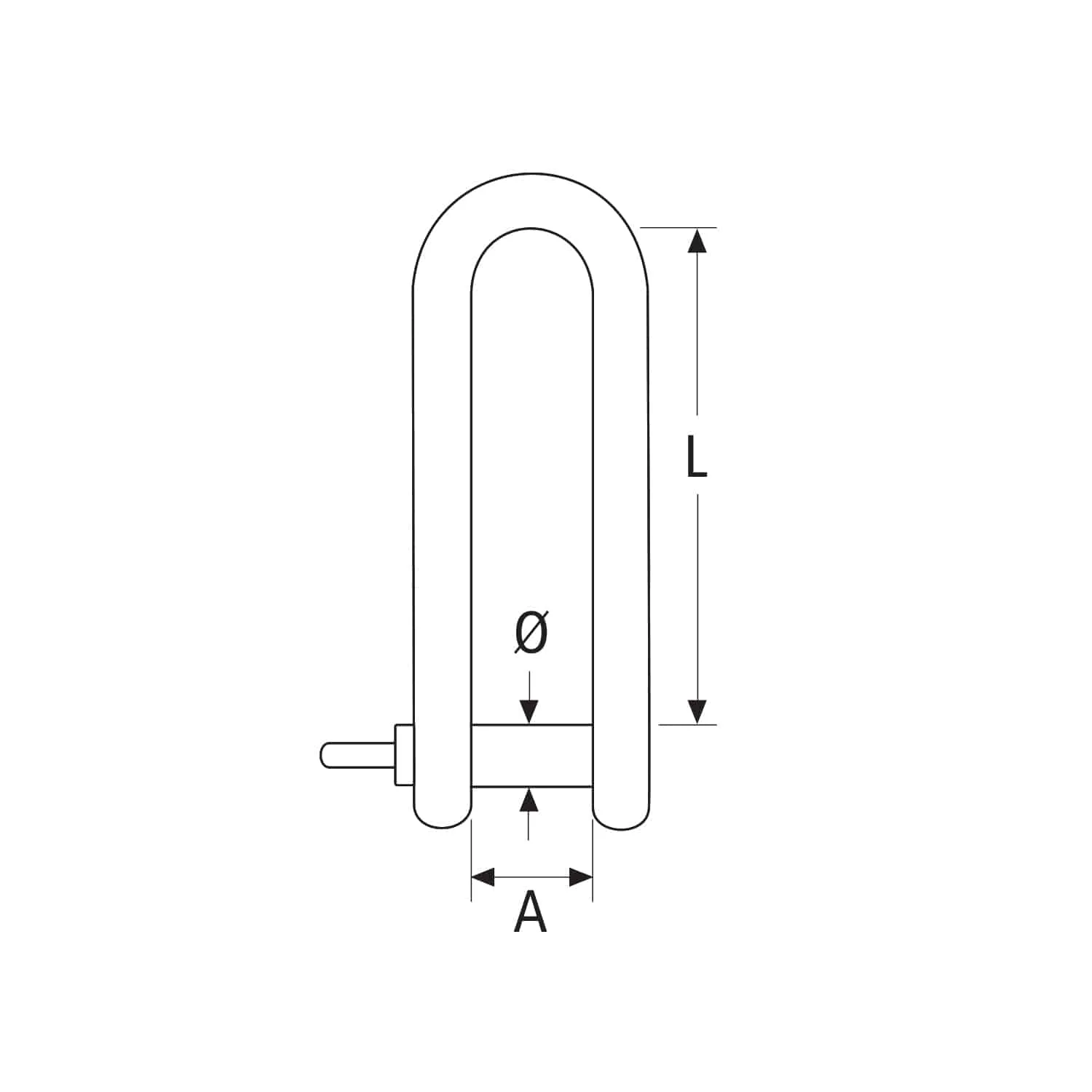 Grillete alargado nacional - Imagen 2
