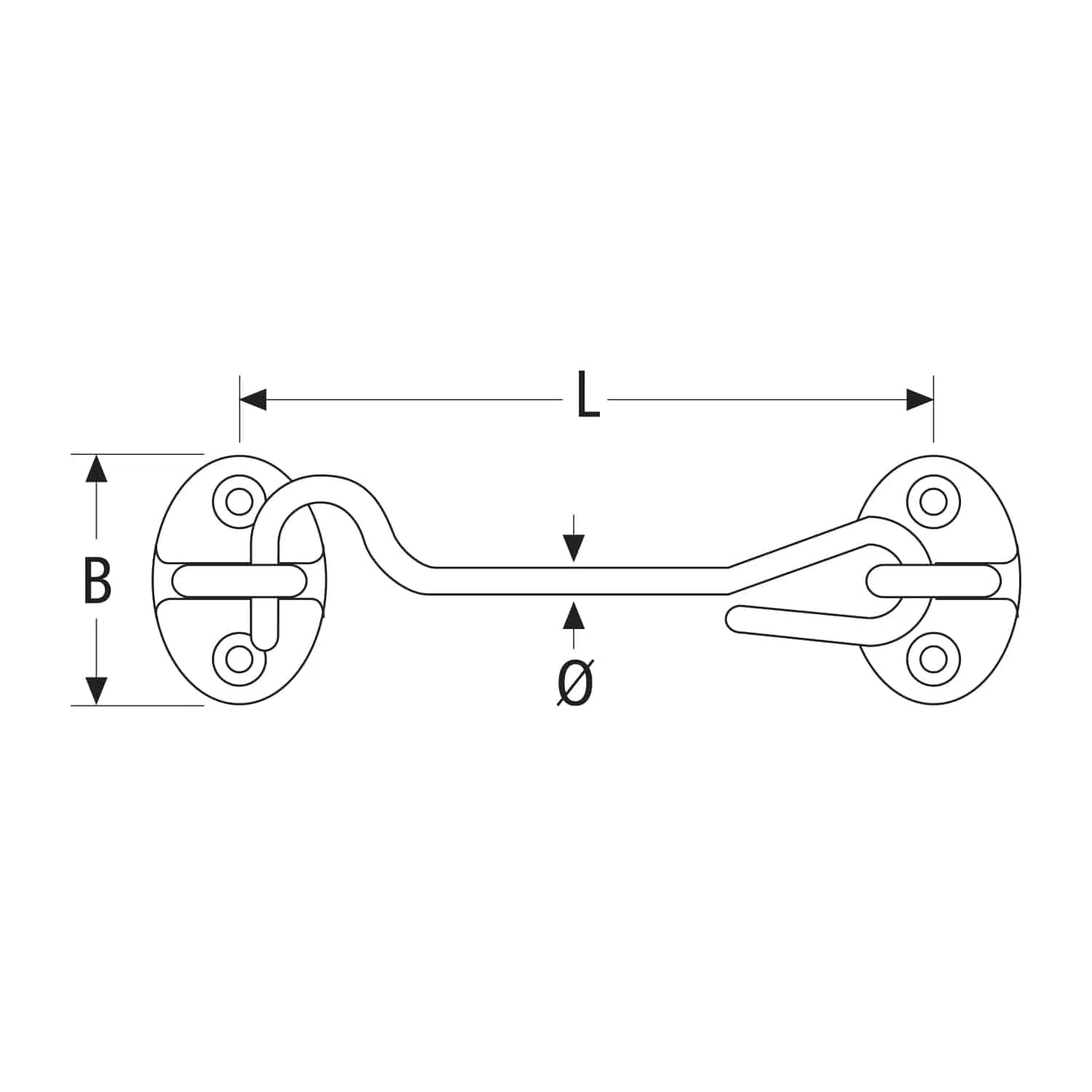Aldabilla de varilla - Imagen 2