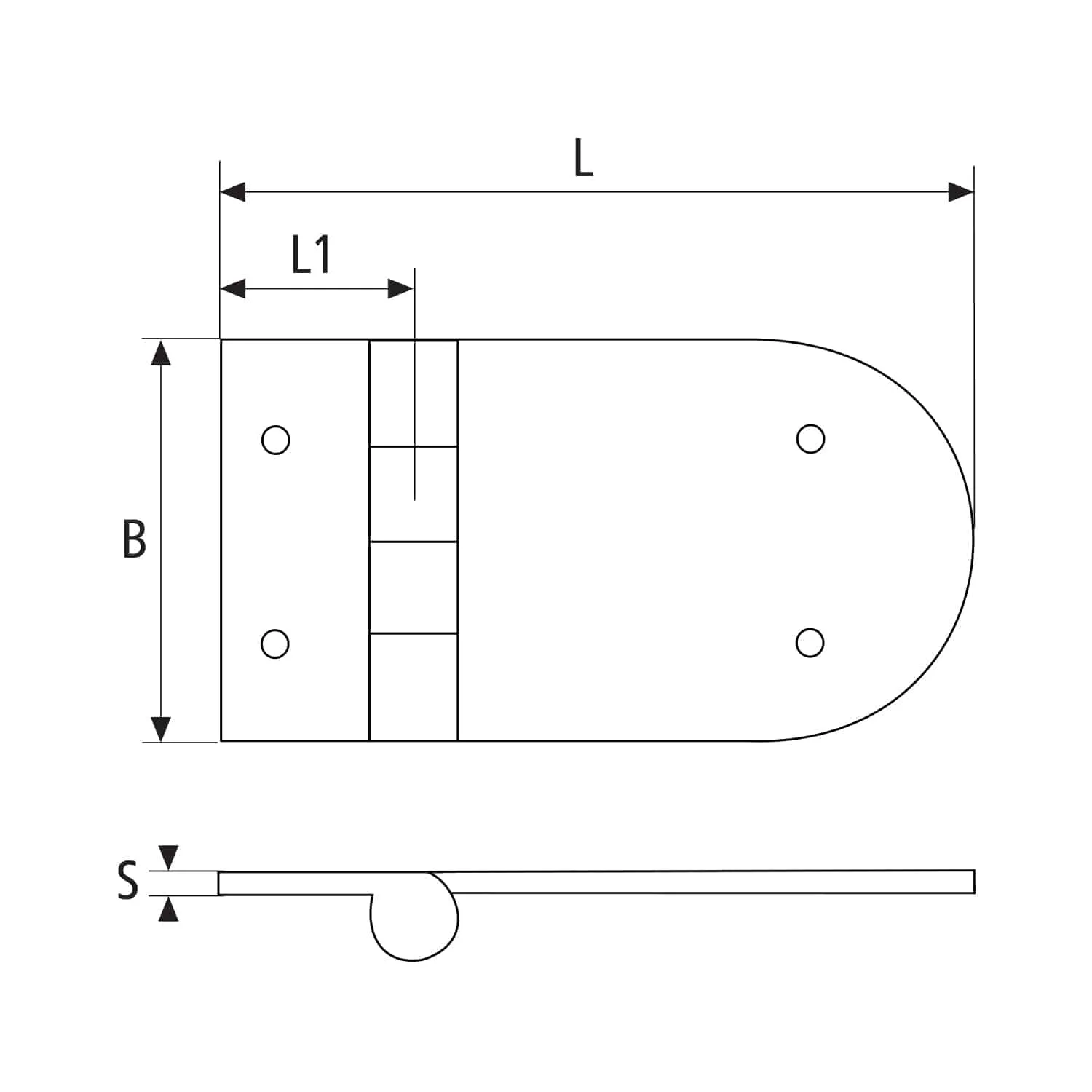Bisagra ciega - Imagen 2