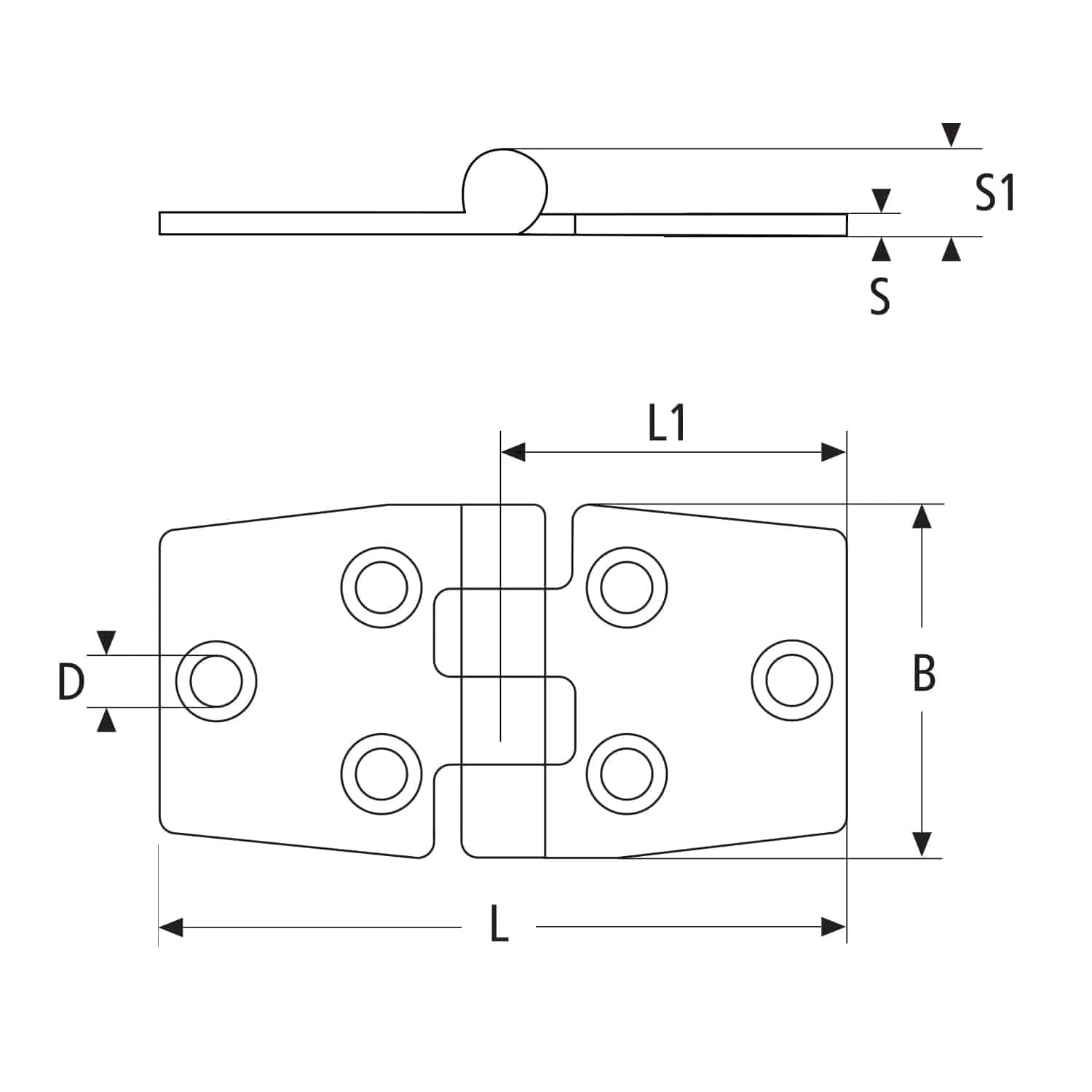 Bisagra cubierta - Imagen 2