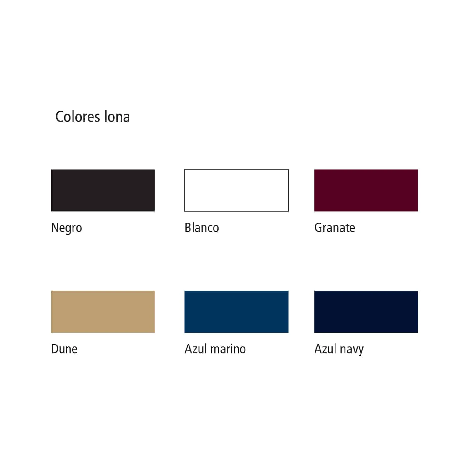 Lona para bimini 2350 mm - Imagen 2