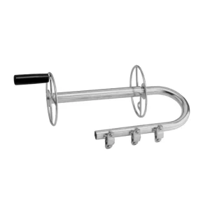 Carrete rabiza fijación horizontal