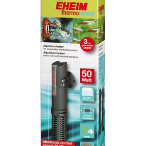 EHEIM thermopreset 50 – termocalentador preajustado a 25ºC para acuarios de hasta 60l