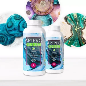Resina para Artistas “ART PRO GREEN”, con un Alto Contenido de Biocomponentes