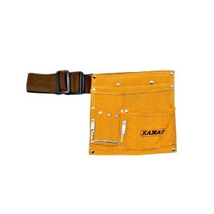 Estuche de cuero porta herramientas 5 bolsillos ***