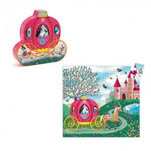 PUZZLE SILUETA EL CARRUAJE DE ELISE 54 PZAS