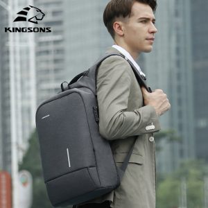Mochila para Portatil repelente al agua/ anti robo Kingsons