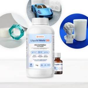 Liquid Mold 20 Shores – Silicona Universal para Manualidades y Esculturas