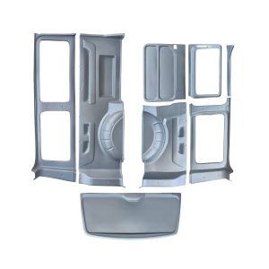 Set Panelado Gris Interior ABS Volkswagen Transporter T5 y T6 L1 2004 – 2024