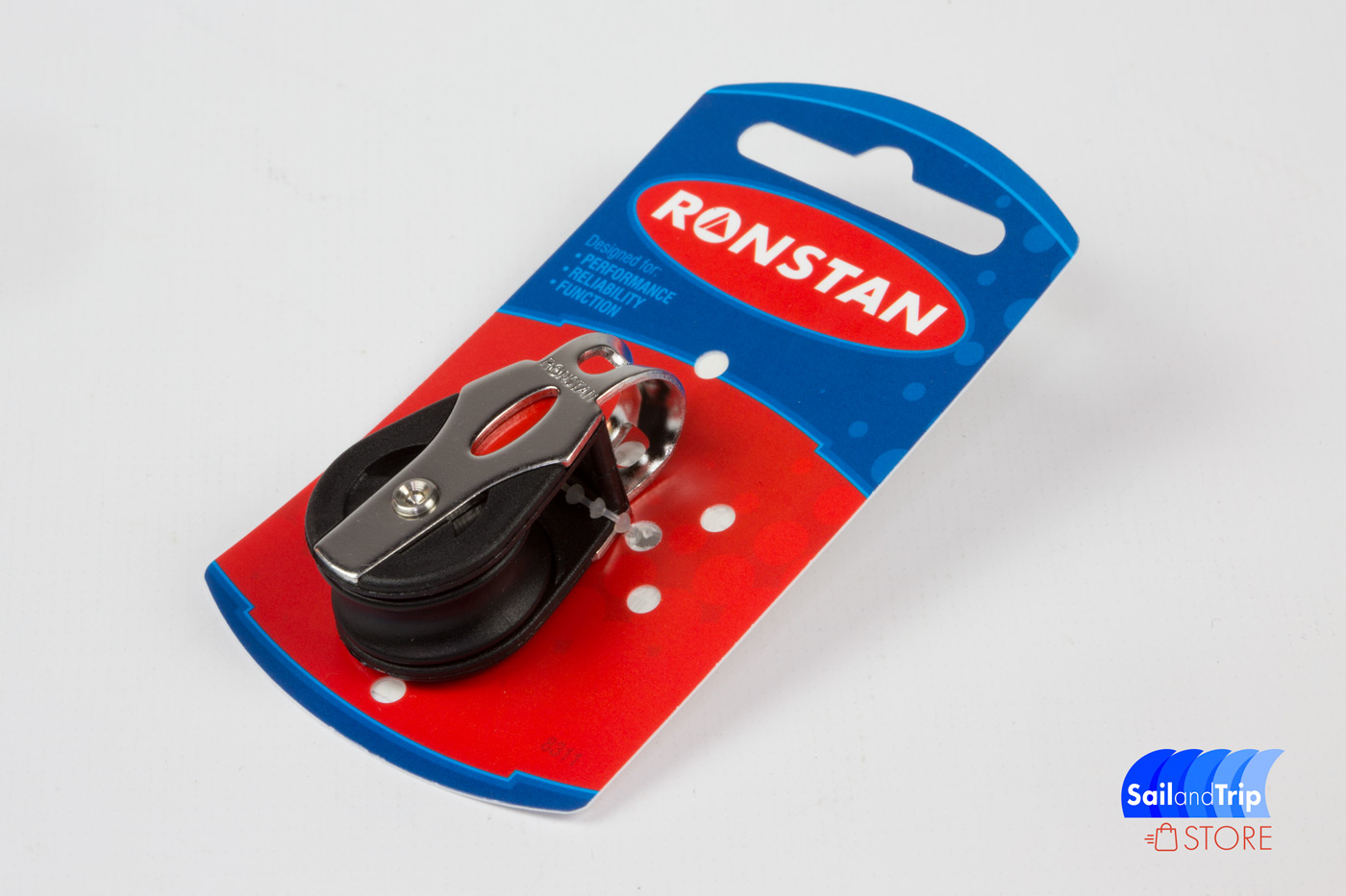 Polea simple Ronstan RF20101 para cabos max 6 mm - Imagen 2
