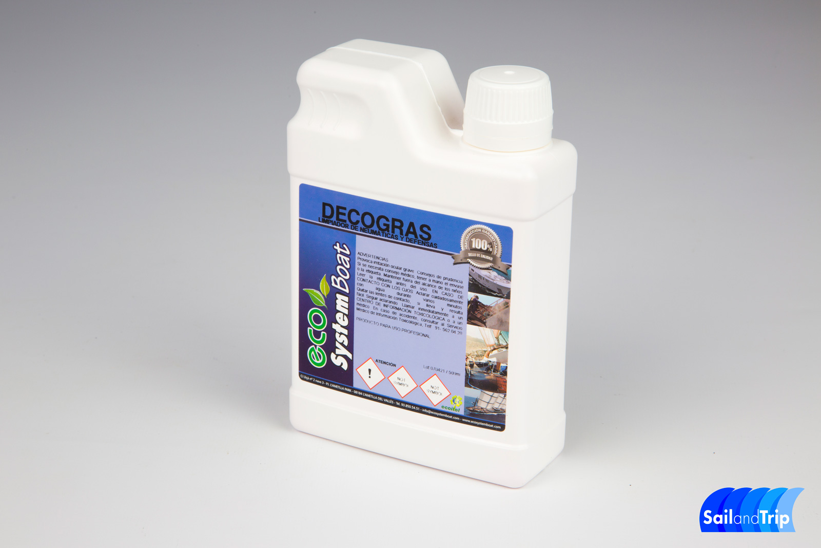 Decogras limpiador de neumáticas y defensas - Imagen 2