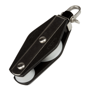 Polea violín de 34 mm para cabos de 8 mm