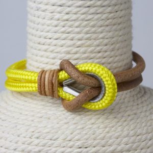 Pulsera marinera amarilla Lobo de Mar