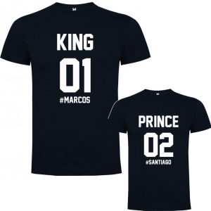 Camisetas Padre Hij@ King Prince