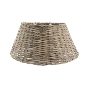 Cesta para base árbol de Navidad gris D57x28 cm