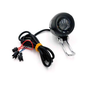 Foco Led con Claxon Negro