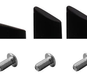 Gomas Negras Para Tornillos Del Guardabarro Trasero Para Xiaomi (3 Unidades) | Mejor Agarre Y Comodidad