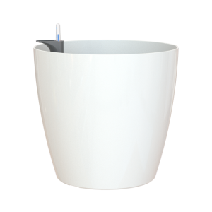 Hidrojardinera con kit de autoriego modelo San Remo 30xH27,3cm blanca
