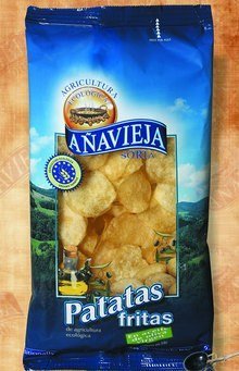 Patatas Fritas en Aceite de Oliva Bio Ecológicas Añavieja (125 gr.)