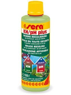 Regulador de la dureza de carbonatos y el valor del PH del acuario Sera KH/pH-Plus (100 ml.)