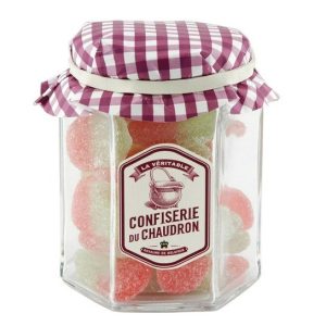 Bote Pequeño Gominolas de Fresa Ácida 185 gr.