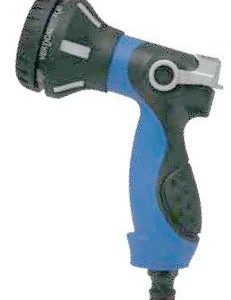 Pistola de riego Jet en metal y caucho con 8 formas de riego Gama Titanium