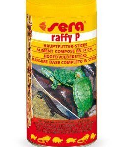 Palitos alimenticios flotantes para tortugas acuáticas Sera Raffy P (1.000 ml.)