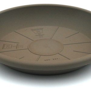 Plato MEDEA para Maceta de plástico inyectado color bronce GEO 64 cm.