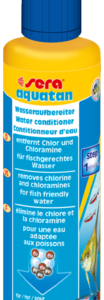 Acondicionador de agua del grifo para acuarios Sera Aquatan (50 ml.)