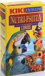 Pienso extrusionado para loros KIKI NUTRI-PSITTA 800 gr