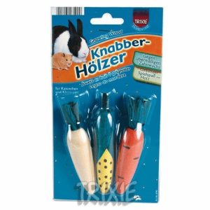 Hortalizas de madera comestibles para roedores