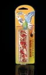 Barrita de papaya y almendras para periquitos, ninfas y agapornis Papaya Almond 71gr