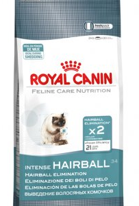 Alimento para gatos adultos Royal Canin Intense Hairball 34 (10 Kg.)
