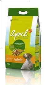 Comida para perros cachorros April Dog Croc Junior rico en pollo y arroz (3 Kg.)