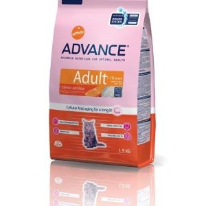 Comida para gatos con salmón y arroz Advance Adult Salmon & Rice (3 Kg.)
