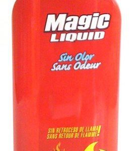 Enciendefuegos líquido para barbaocas Magic Liquid sin olor 500 ml.