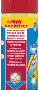 Cultivos de bacterias purificadoras para el agua de acuario Sera Nitrivec (100 ml.)