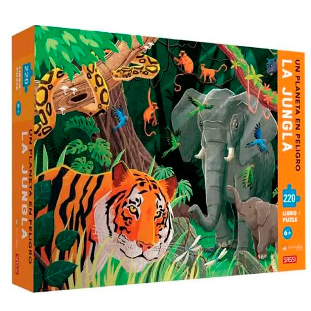 LA JUNGLA – UN PLANETA EN PELIGRO 200 PIEZAS