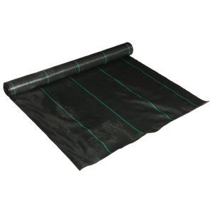 Malla antihierbas verde de 2,10×25 metros