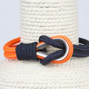 Pulsera marinera azul y naranja
