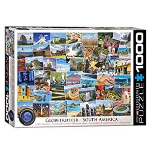 1000 PIEZAS – SOUTH AMERICA GLOBETROTTER